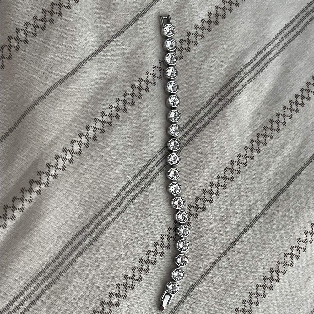 Diamond Supply Co. Silver Bracelet